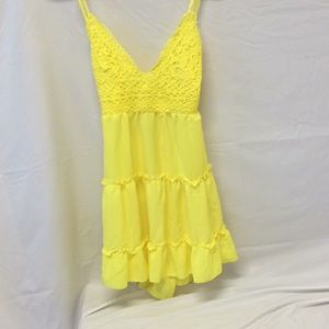 NWOT bright yellow sundress